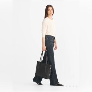 Hammitt Oliver Zip Black Tote